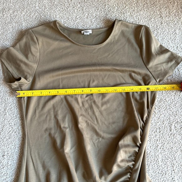 A New Day Women's Midi Ruched Knit Bodycon Dress - Picture 6 of 9